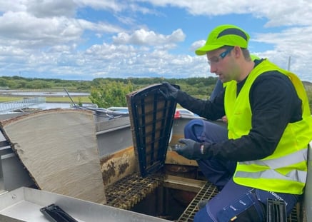 Jens changes Cloth Filter 1