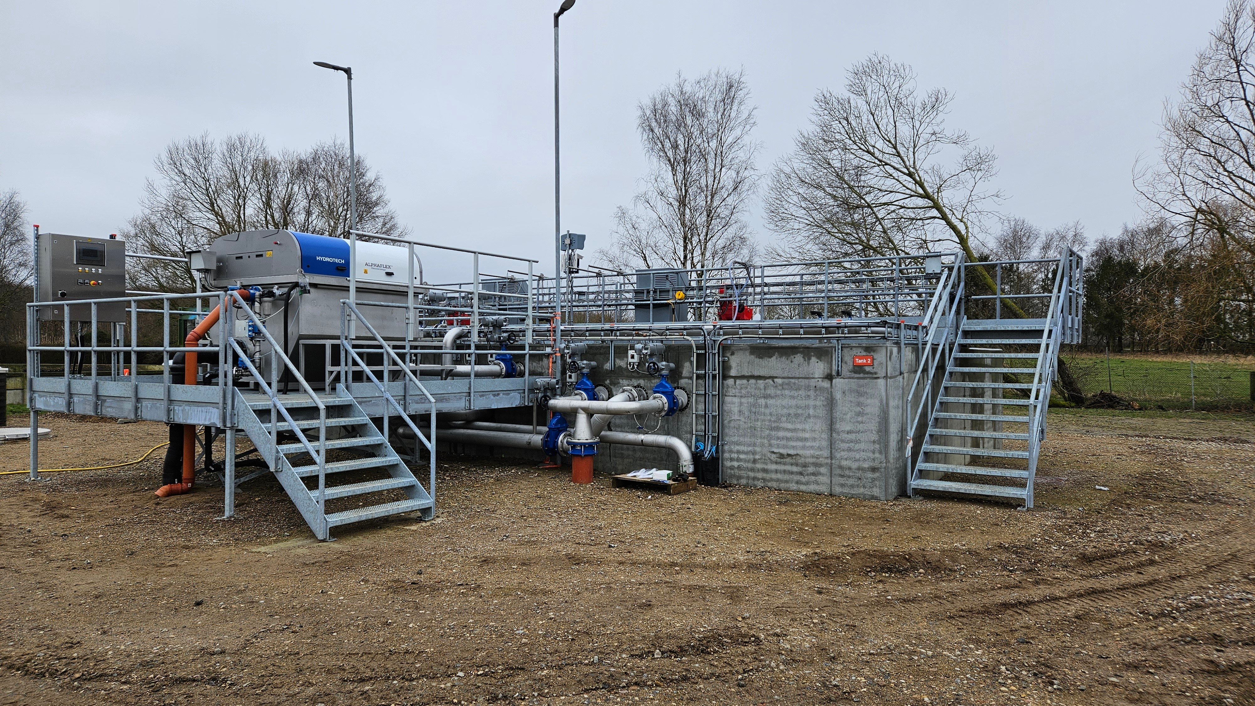 Cella MBBR Wastewater treatment system installation